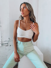 Kalina Knitted Crop Top