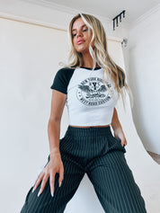 New York Riders Baby Tee