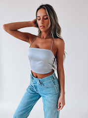 Mylah Back Lace-Up Top