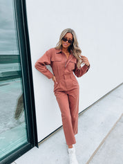 Carsyn Zip-Up Jumpsuit