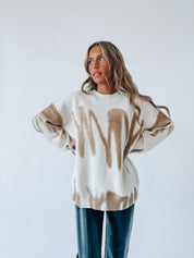 Lizzie Cream/Taupe Sweater