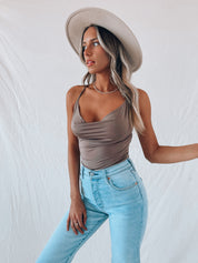 Jazzie Cowl Bodysuit