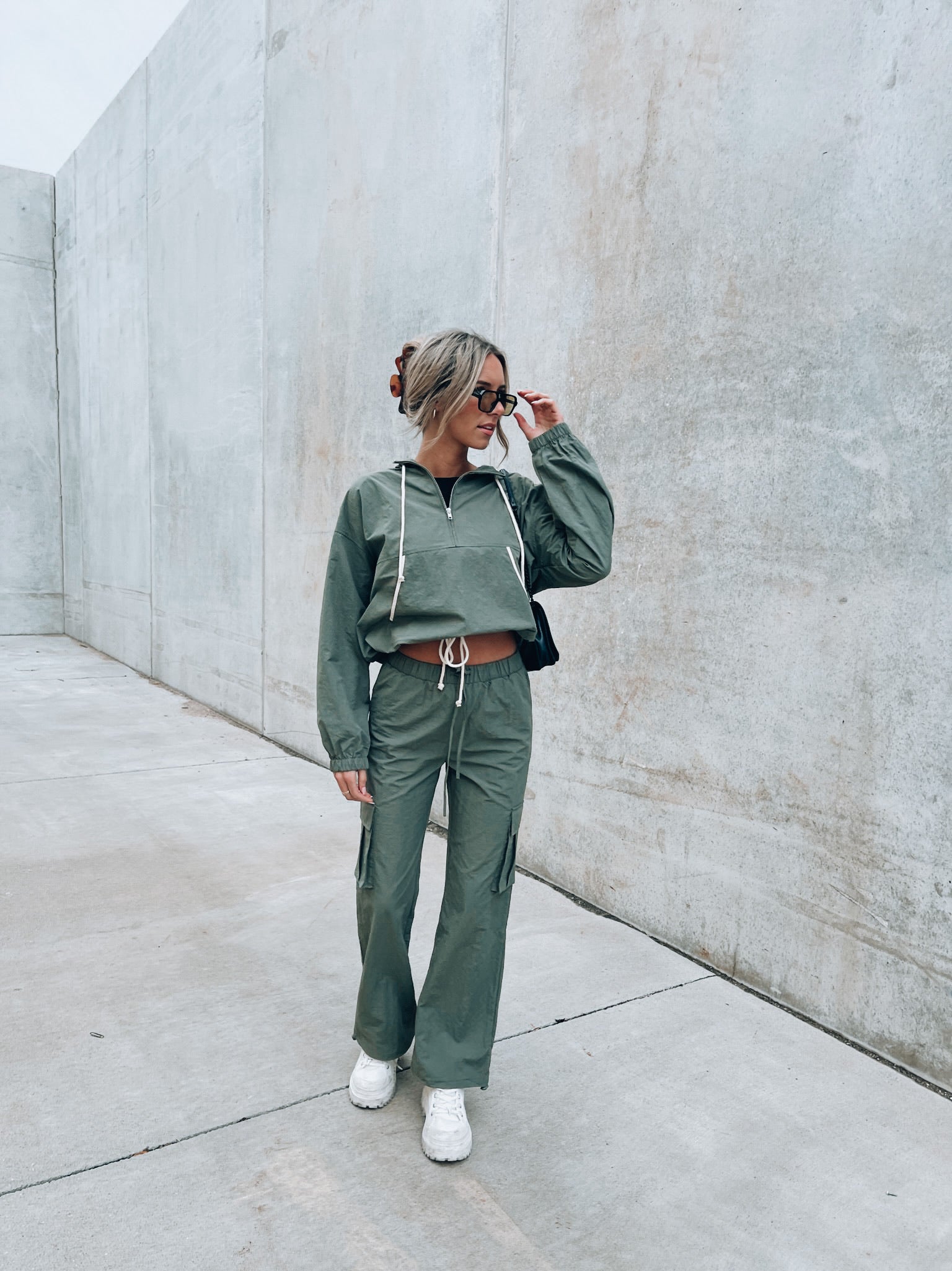 Dusty Green Joggers