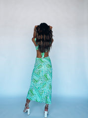 Jovi Printed Midi Dress