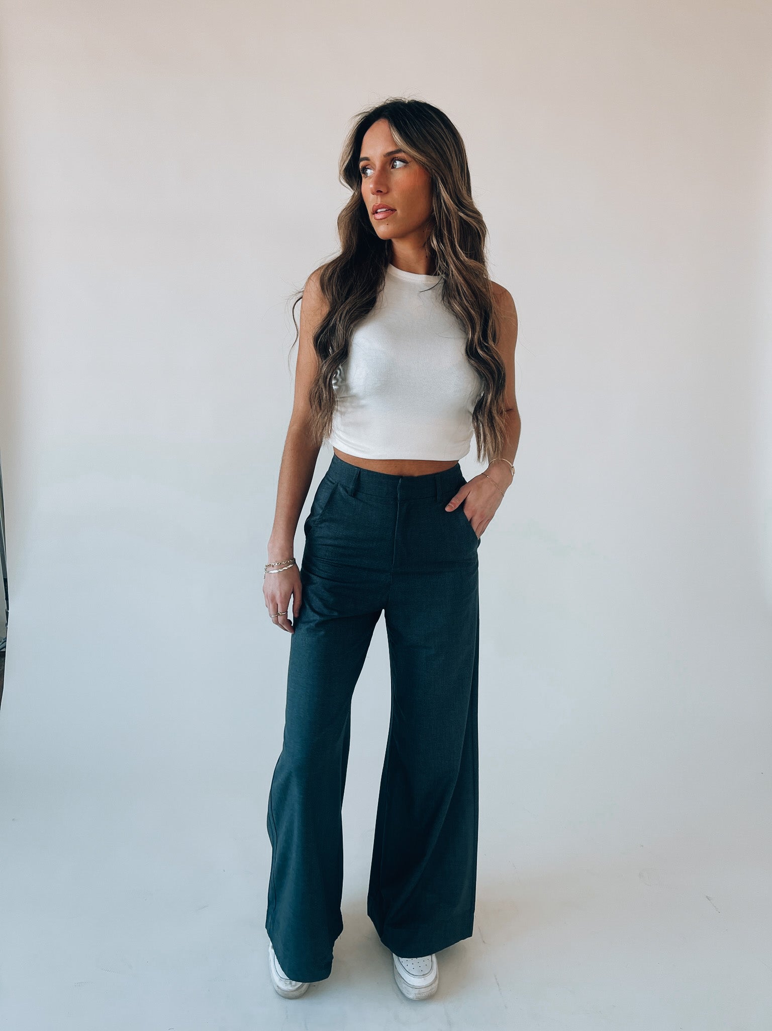 Joelle Wide Leg Trouser