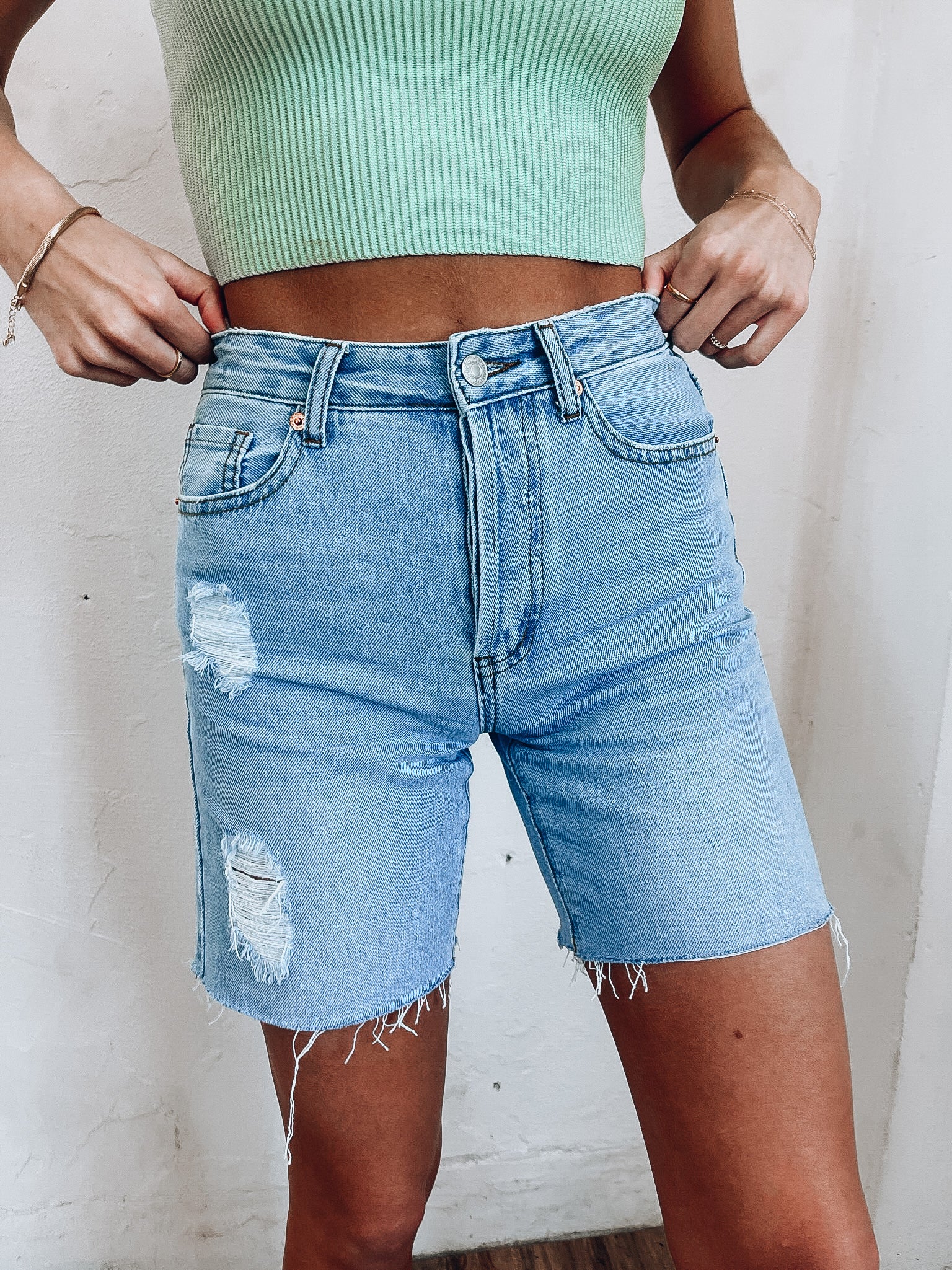 Jaida Denim Shorts