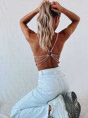 SALE :Clarissa Cowlneck Tank