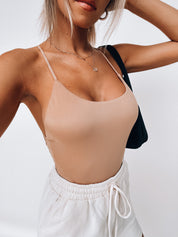 RESTOCKED: Strappy Open Back Bodysuit
