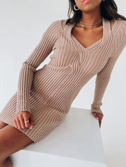 Lilly Ribbed Mini Dress
