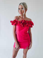 Kelcey Fuchsia Mini Dress