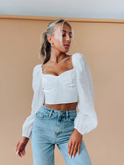 Malani Bustier Long Sleeve