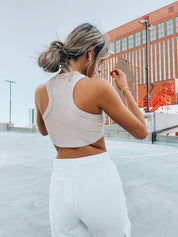 Nalani Cropped Sleeveless Top