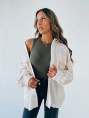 Mariah Olive Bodysuit