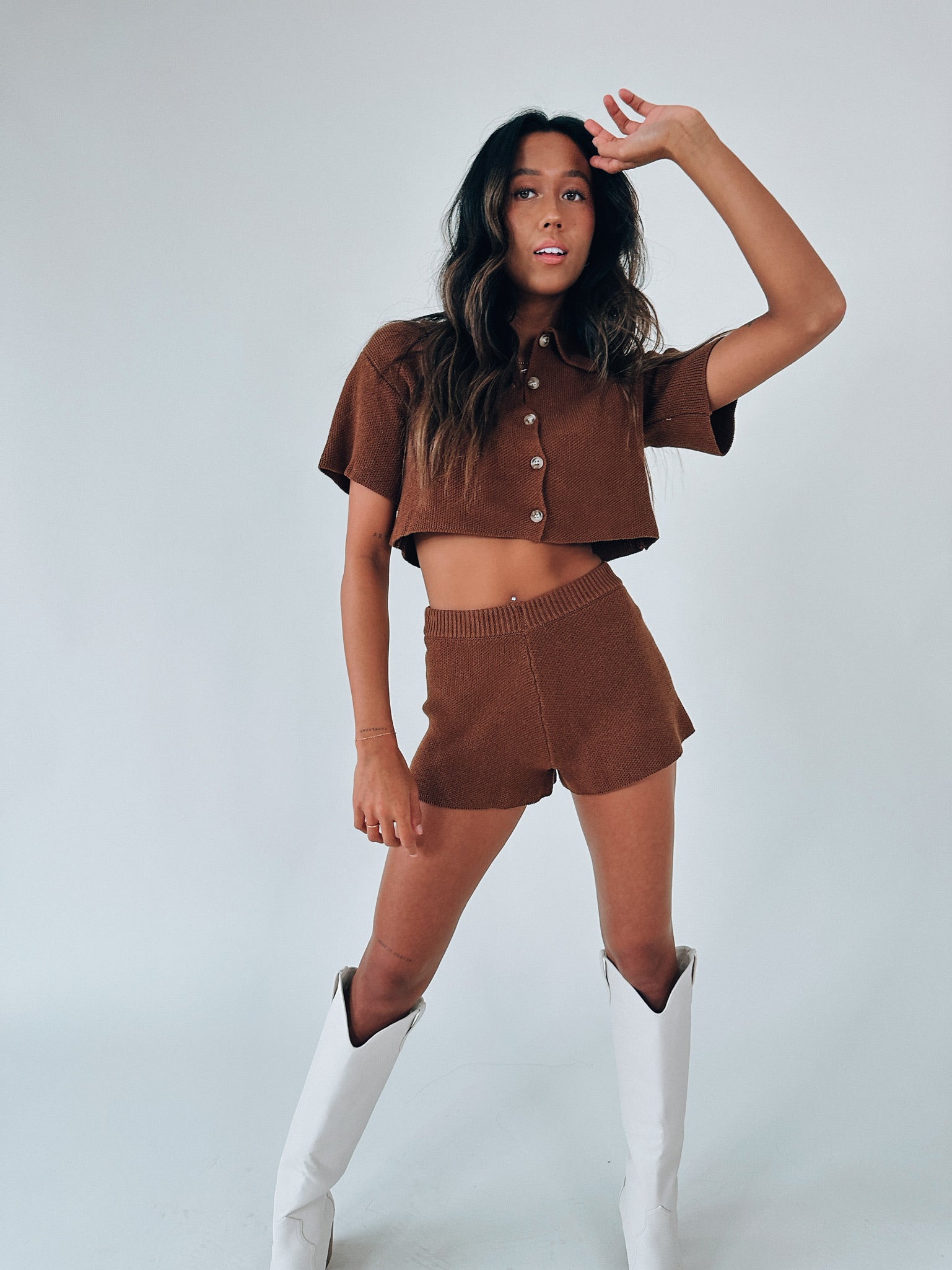 Mazie Knit Short Set