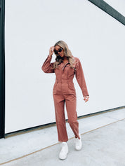 Carsyn Zip-Up Jumpsuit