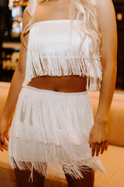 Olivia Fringe Crop Set