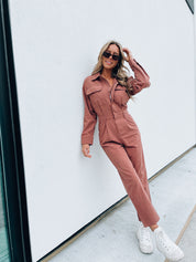 Carsyn Zip-Up Jumpsuit
