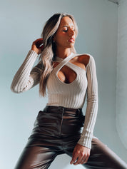 SALE :Long Sleeved Bodysuit