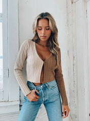 Clara Colorblock Knit Top