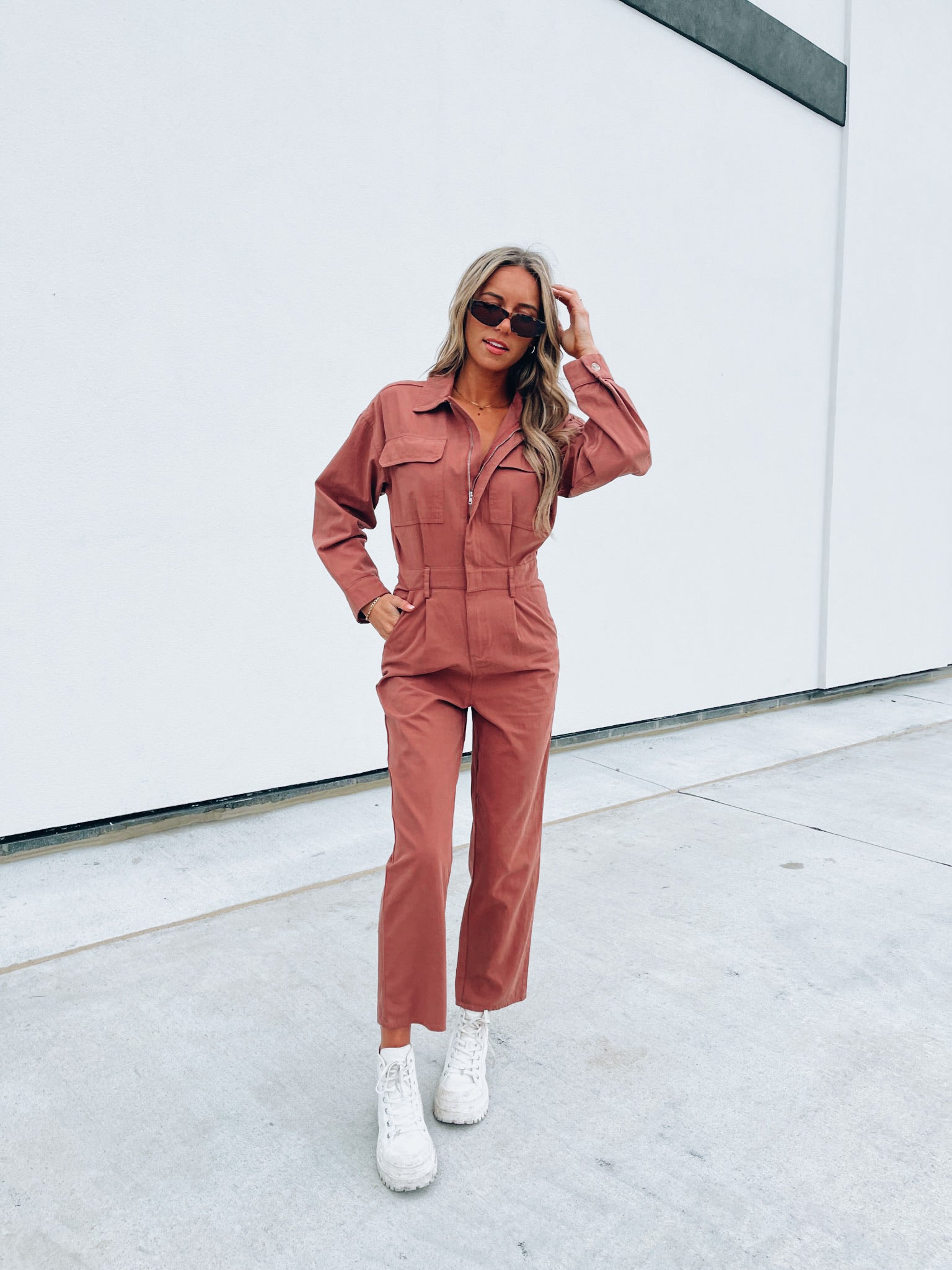 Carsyn Zip-Up Jumpsuit