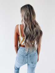 Lennon Zebra Crop Top