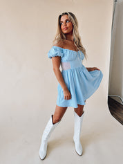 Kennie Off The Shoulder Mini Dress