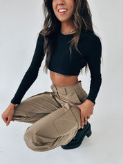 Kairi Open Back Crop Top