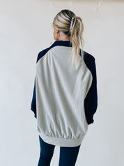 Elastic Racetrack Half Zip