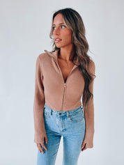 Linley Ribbed Knitted Bodysuit