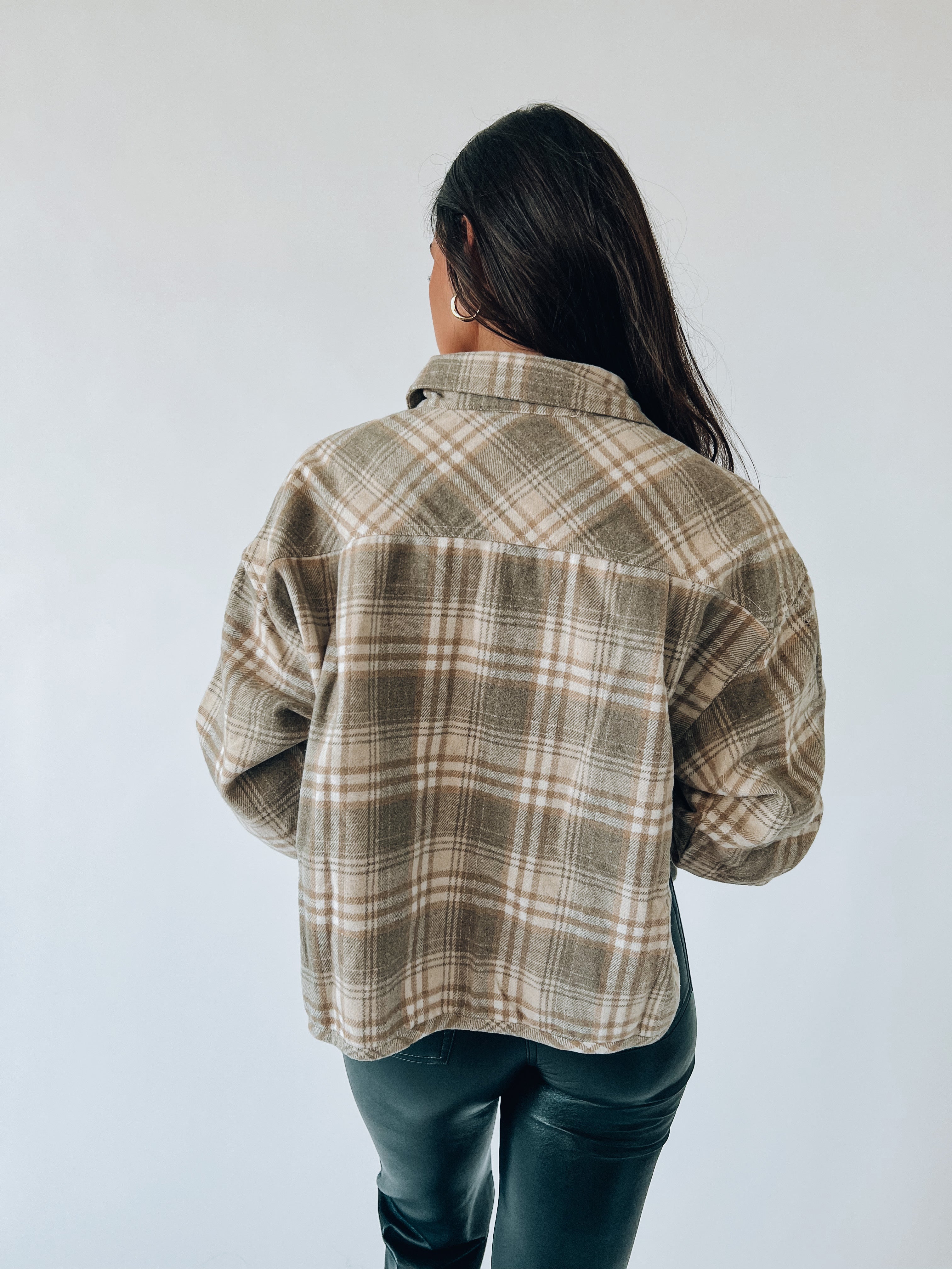 Hudson Plaid Flannel Jacket