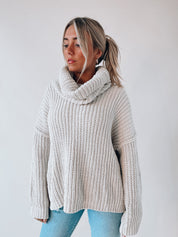 Vail Open Back Sweater
