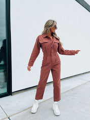 Carsyn Zip-Up Jumpsuit