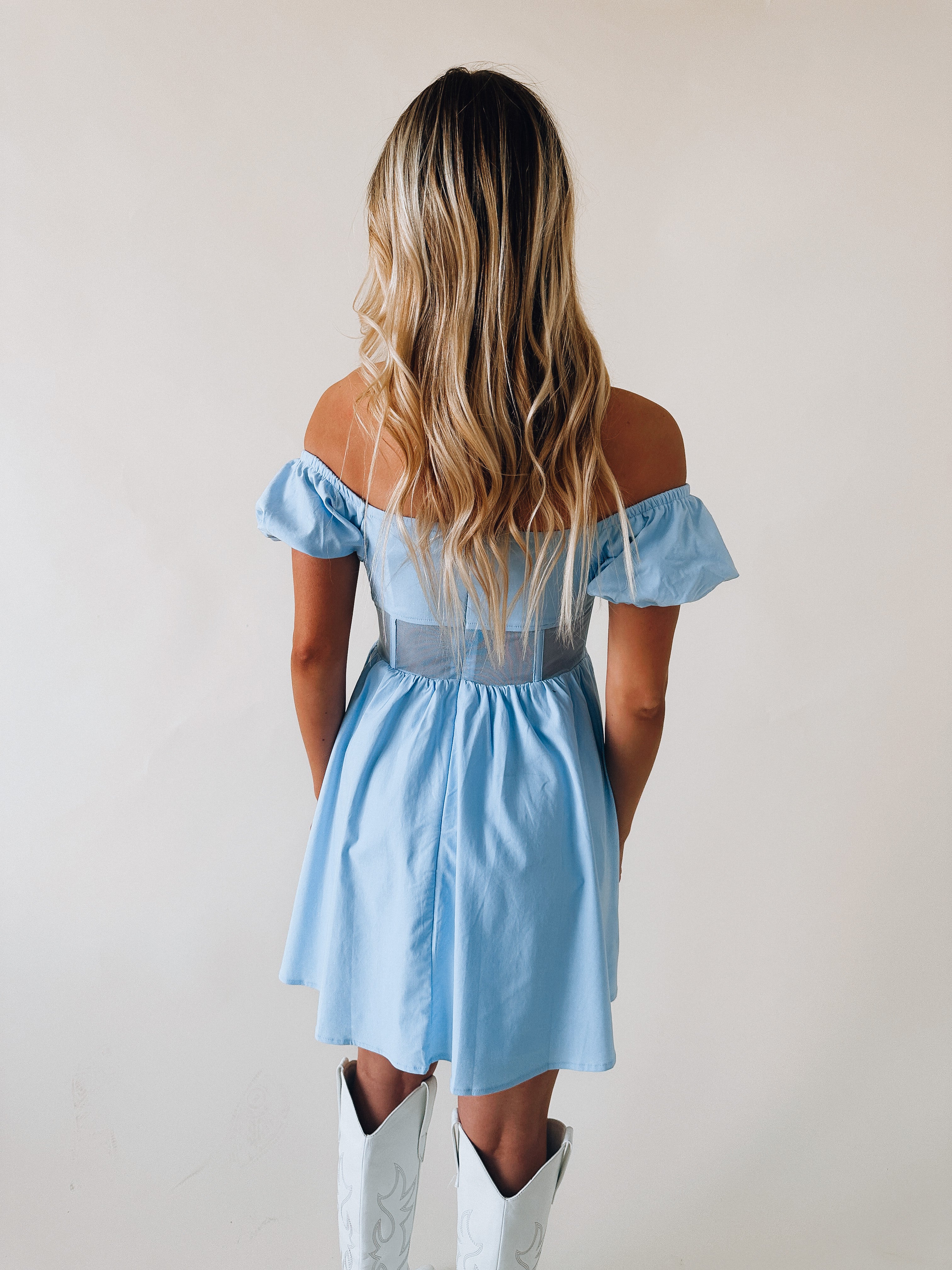 Kennie Off The Shoulder Mini Dress