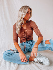 SALE :Chloe Collared Top