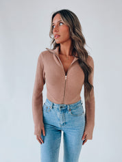 Linley Ribbed Knitted Bodysuit