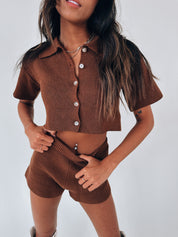 Mazie Knit Short Set