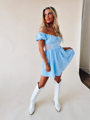Kennie Off The Shoulder Mini Dress