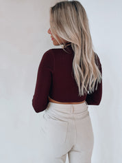 SALE : Sloane Cropped Sweater