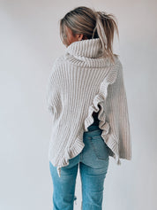 Vail Open Back Sweater