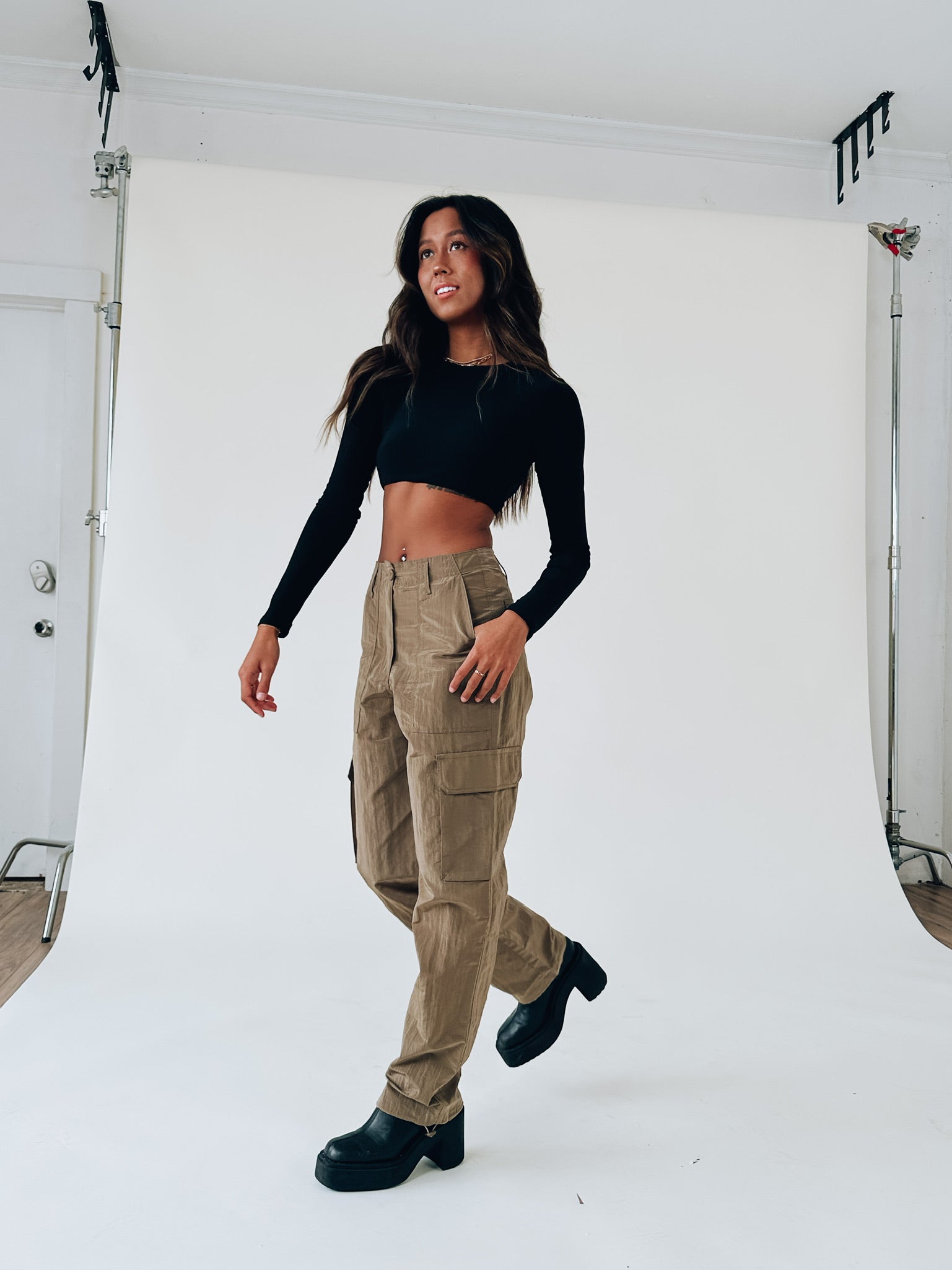 Kairi Open Back Crop Top