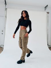 Kairi Open Back Crop Top