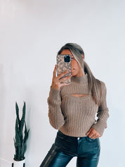 Caramel Sweater Set