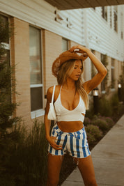 SALE :Sophia Cut Out Tank In White