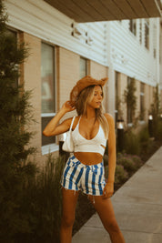 SALE :Sophia Cut Out Tank In White