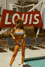 Louis Checkered Bikini