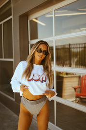 RESTOCKED : Pastel Sidewalk USA Sweatshirt
