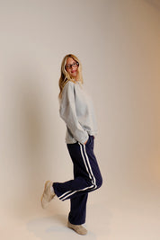 Blake Contrast Long Sleeve Top