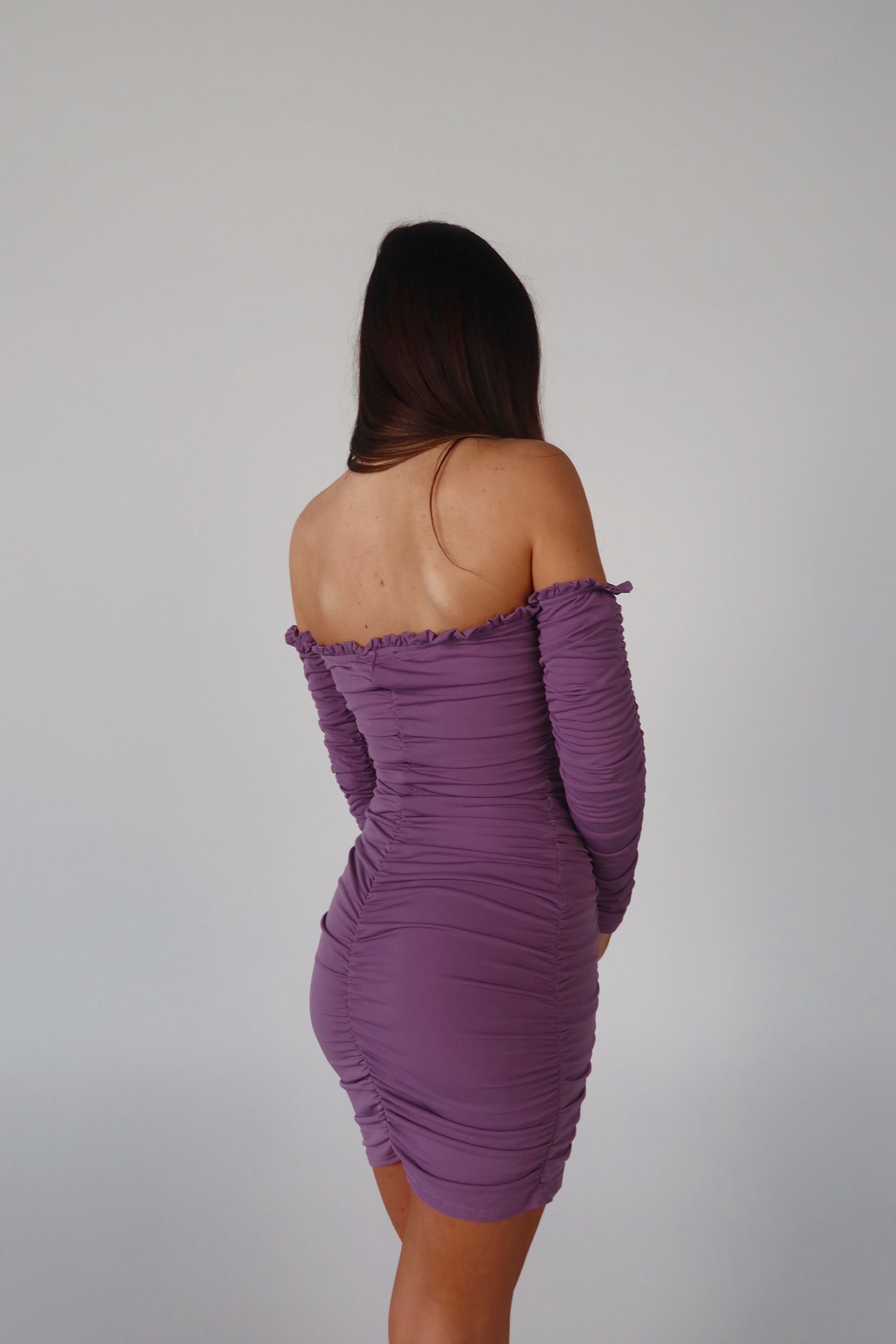 SALE :Brenna OTS Bodycon Dress
