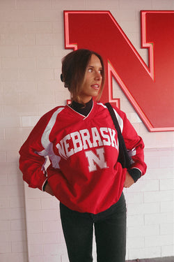 Nebraska Pullover Windbreaker
