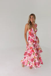 Ainsley Tiered Floral Maxi Dress